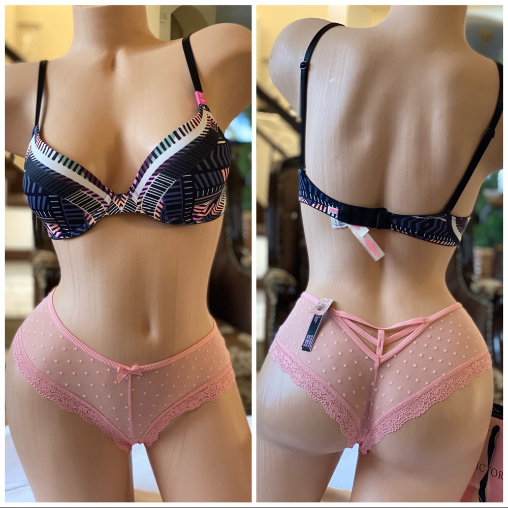 Victoria secret new push-up bra set